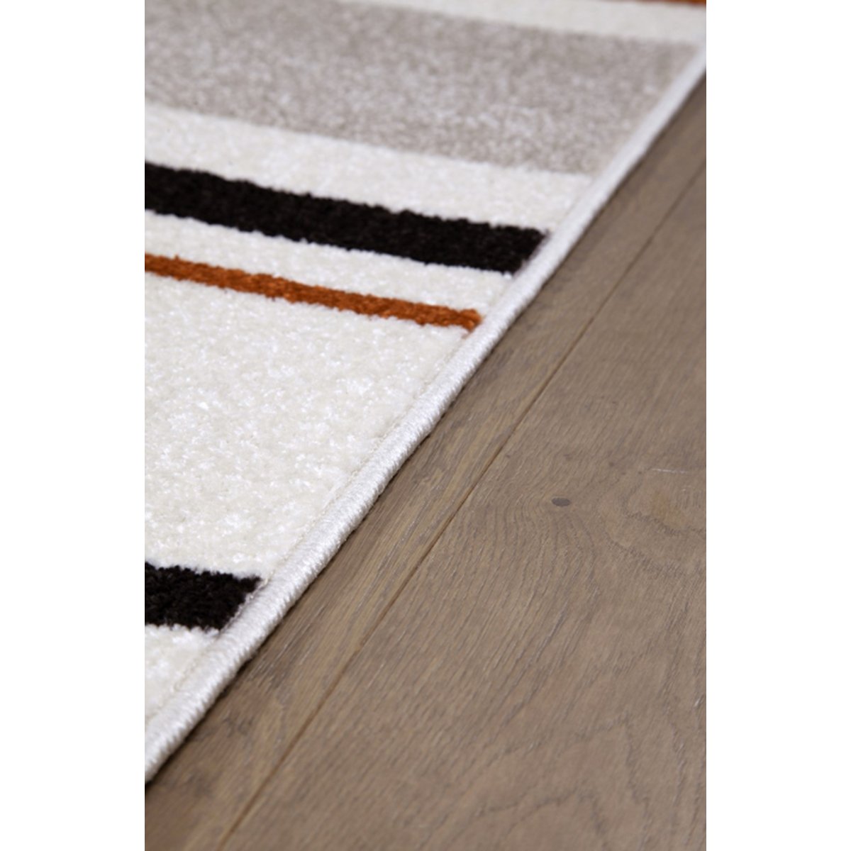 Tapis salon et chambre moderne SACA blanc, NOVATREND