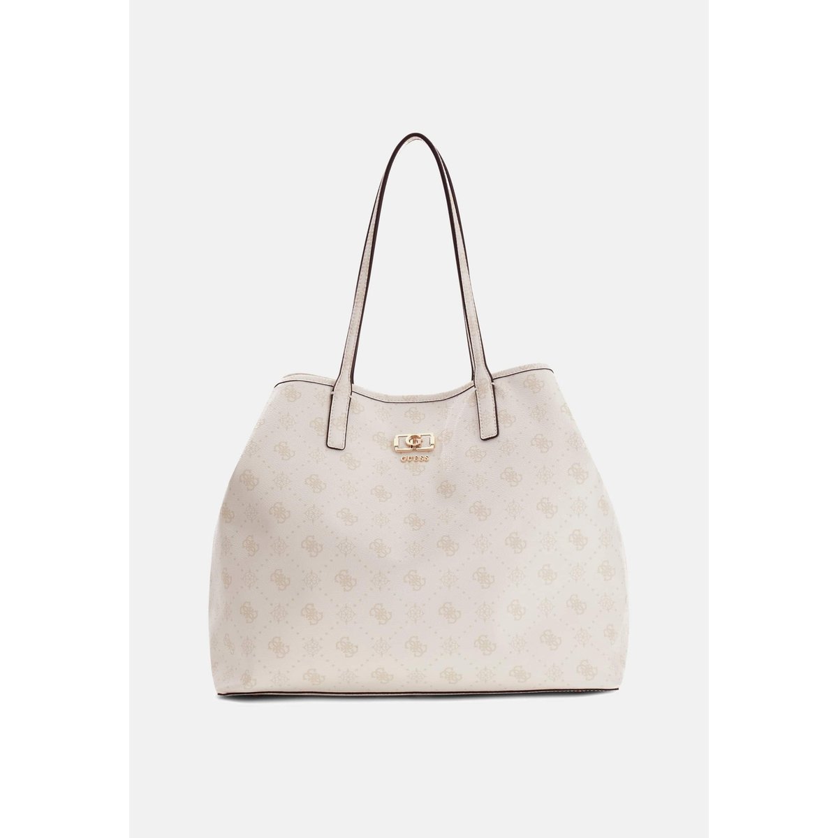 Sac Tote Avec Logo Emelie blanc, GUESS