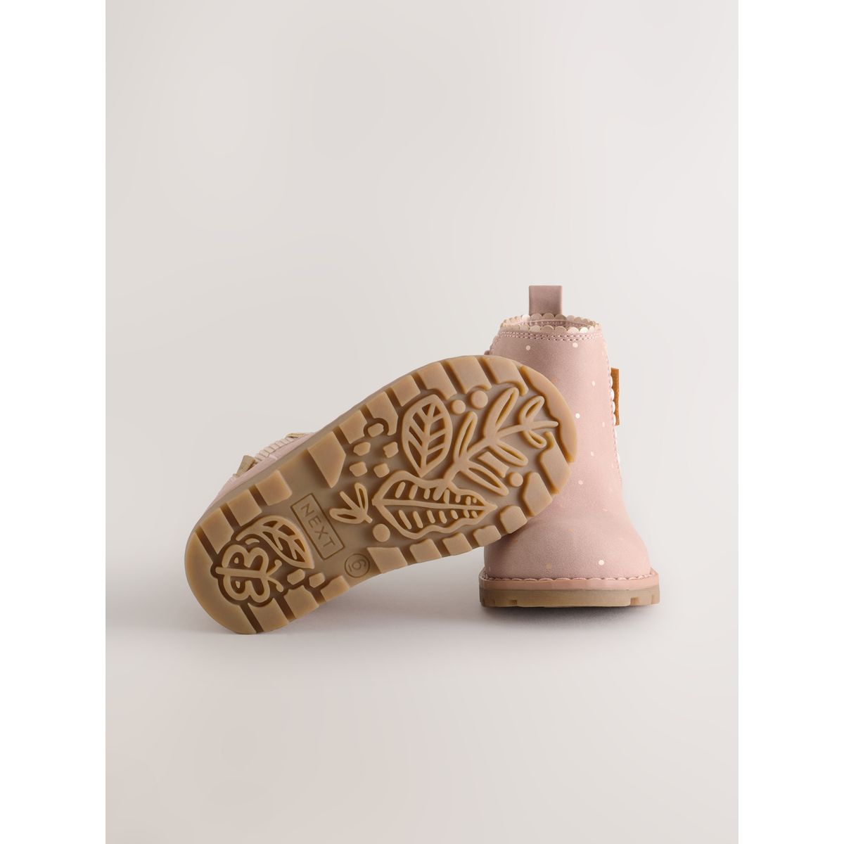 Bottines chelsea pois roses, NEXT