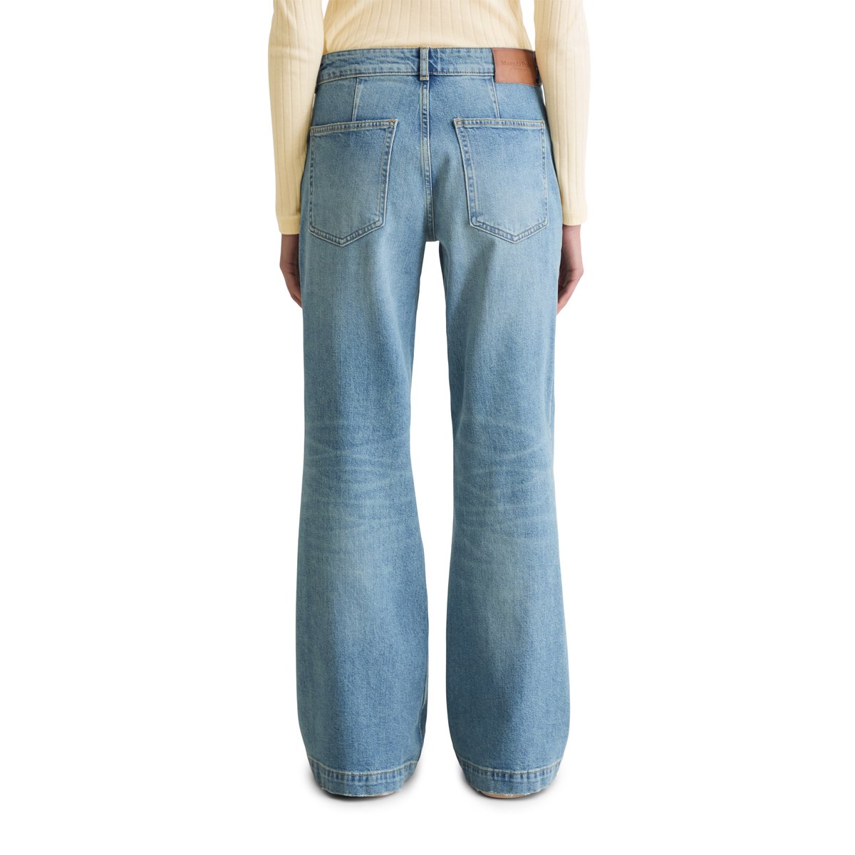 Jeans modèle Caya avec CIRCULOSE bleu moyen, MARC O'POLO