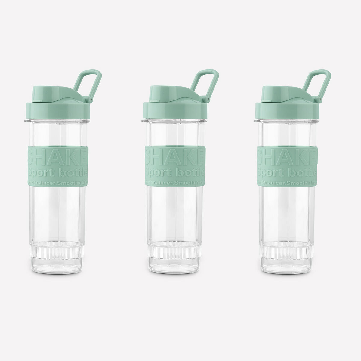 Blender portable et kit bouteilles - smoo18+btl18 vert, H.KOENIG