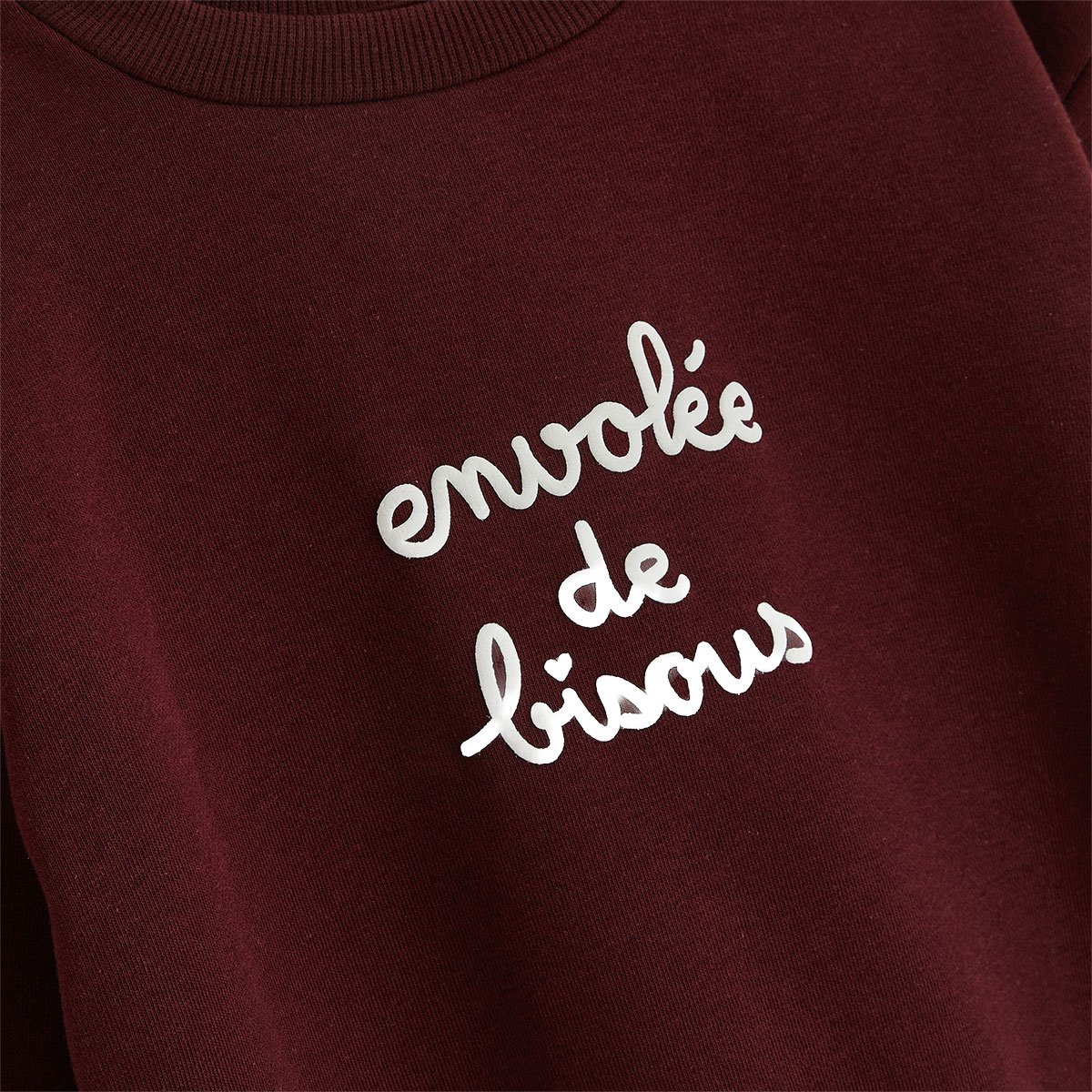 Sweat en molleton Violette rose, PETIT BEGUIN
