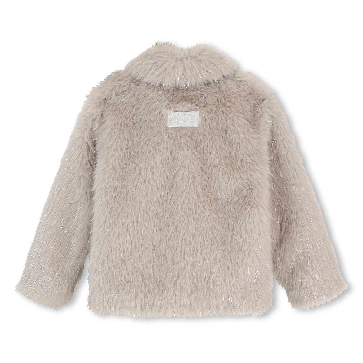 Manteau en polaire duveteuse poussiere, DKNY