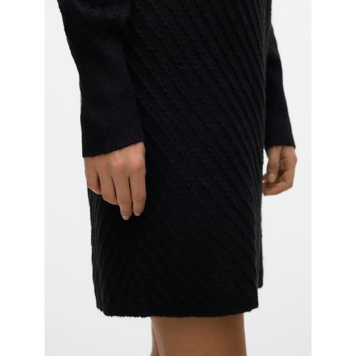 Robe En Maille noire - black, VERO MODA