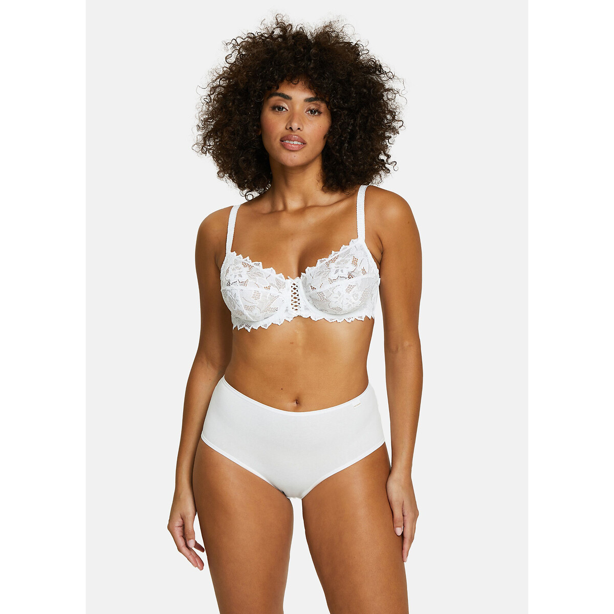Set van 3 hipsters Simplement Coton wit, SANS COMPLEXE