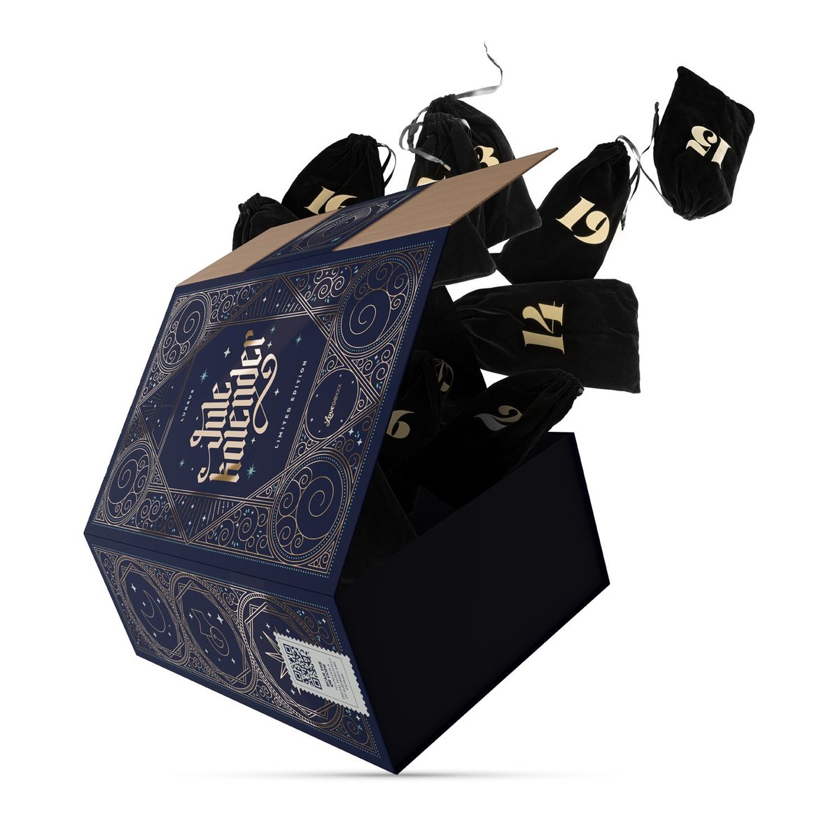 EasyToys x LoveBoxxx Luksus Box Calendrier de l’Avent Deluxe 2026 couleur unique, EASY TOYS