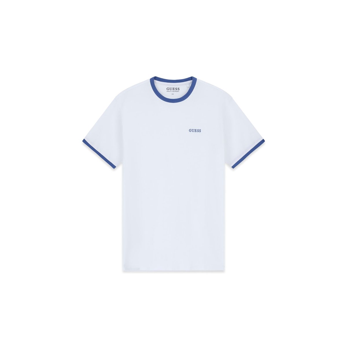 T-Shirt En Coton blanc, GUESS