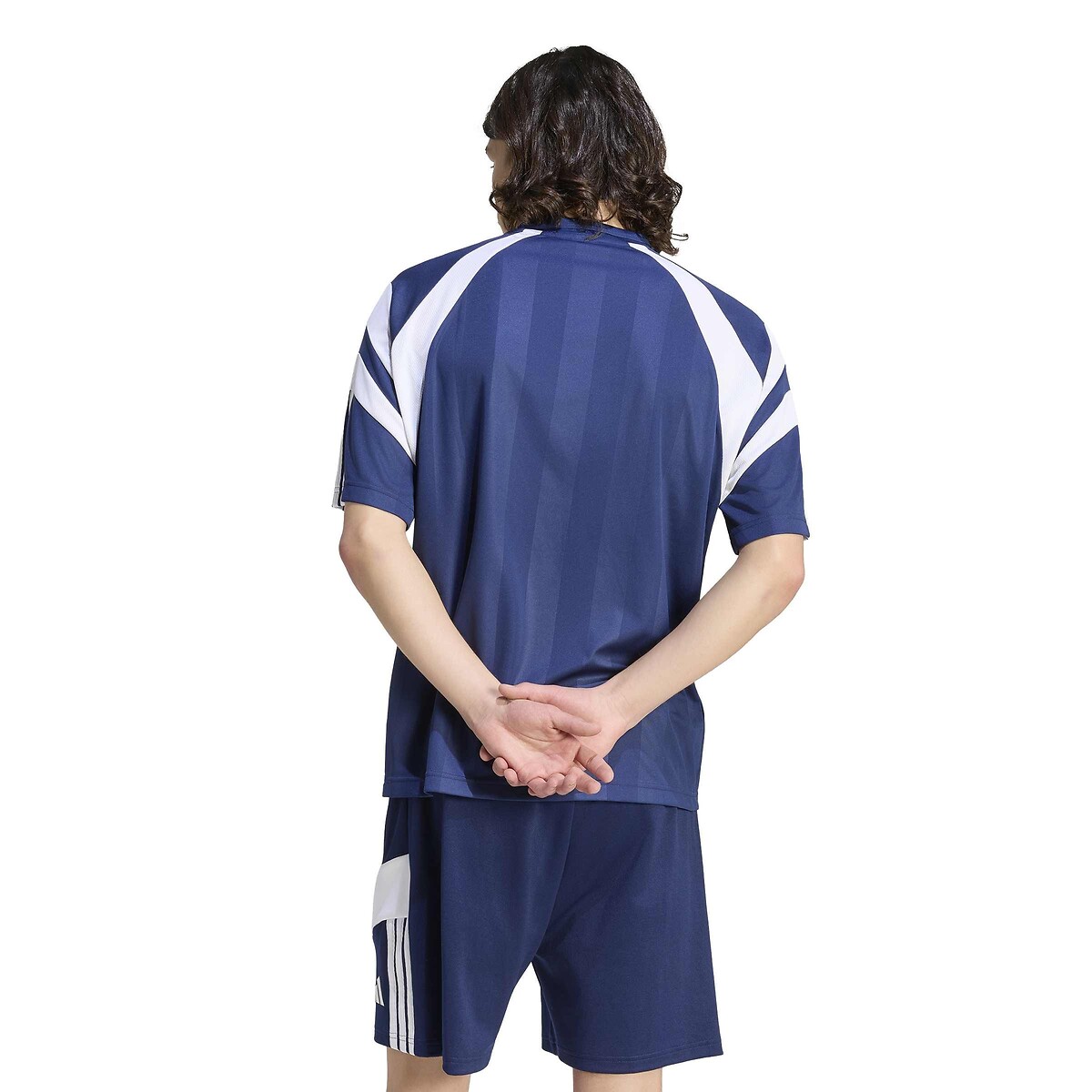 T-shirt de manga curta em jersey, HOUSE OF TIRO azul escuro, ADIDAS SPORTSWEAR