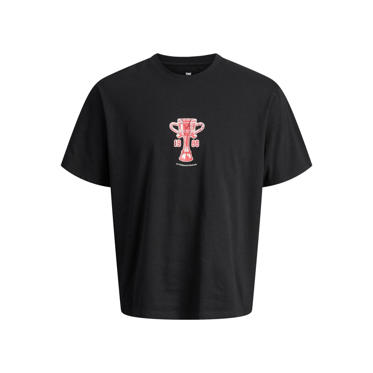 T-Shirt black 1, JACK & JONES