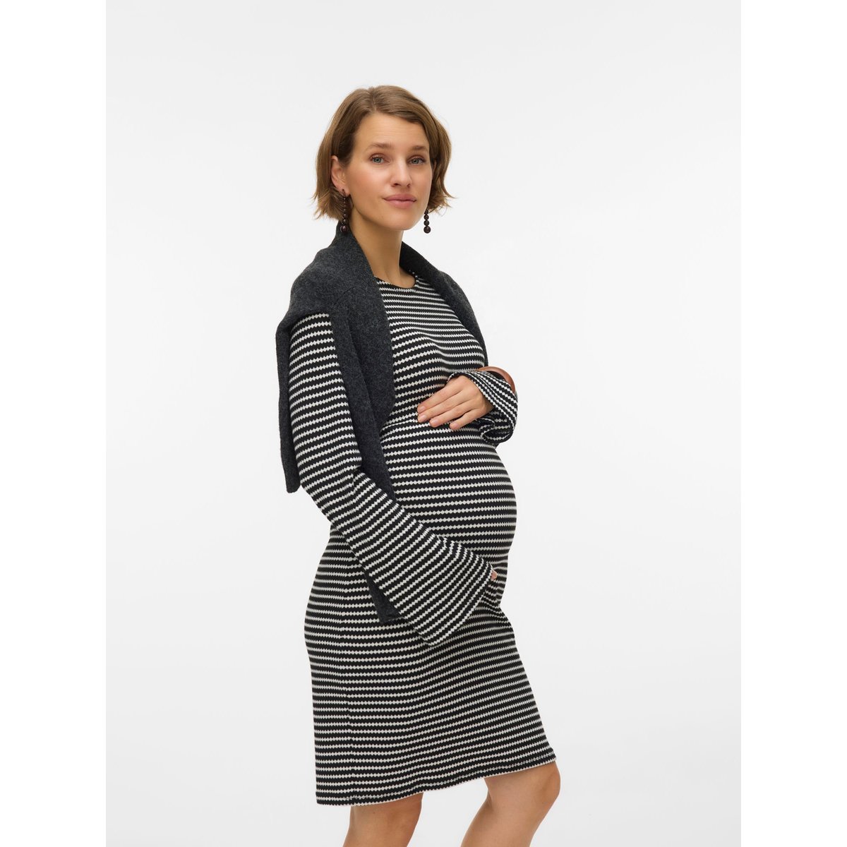 Robe noire - black, MAMA LICIOUS