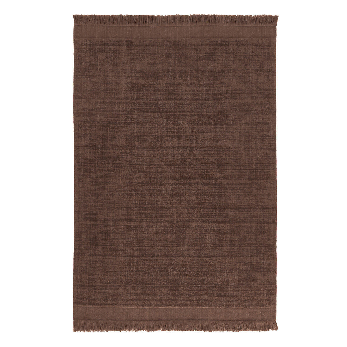 Tapis laine et coton, Osni marron, LA REDOUTE INTERIEURS