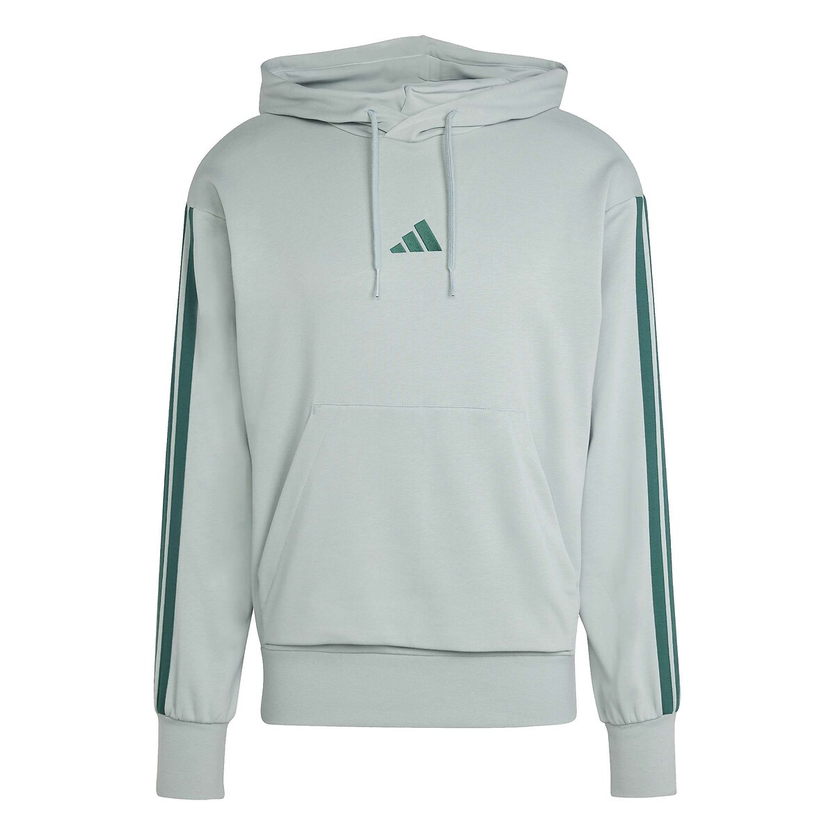 Sweat à capuche Essentiel 3 bandes sauge, ADIDAS SPORTSWEAR