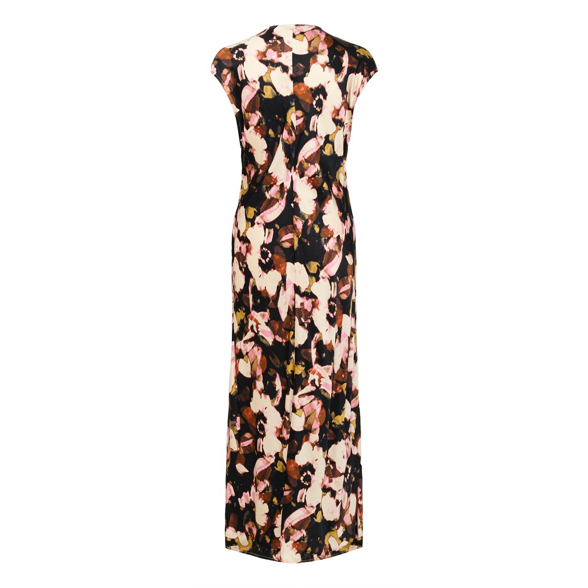 Robe marron chocolate autumn leaves, SOAKED IN LUXURY
