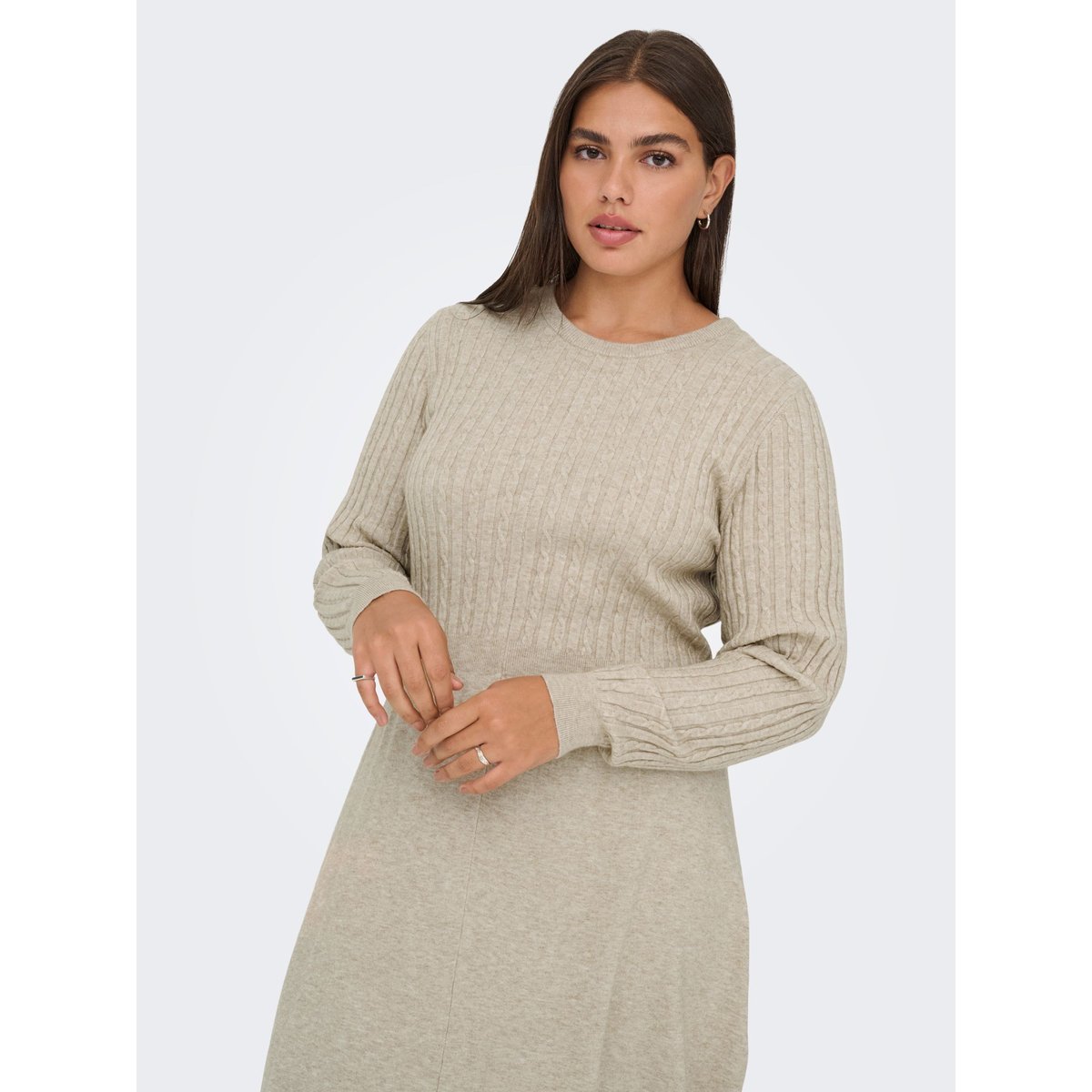 Robe En Maille weathered teak, ONLY CARMAKOMA