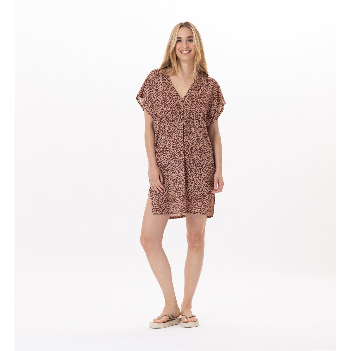 Kaftan en Maille FESTIVAL 940 multicolore, LE CHAT