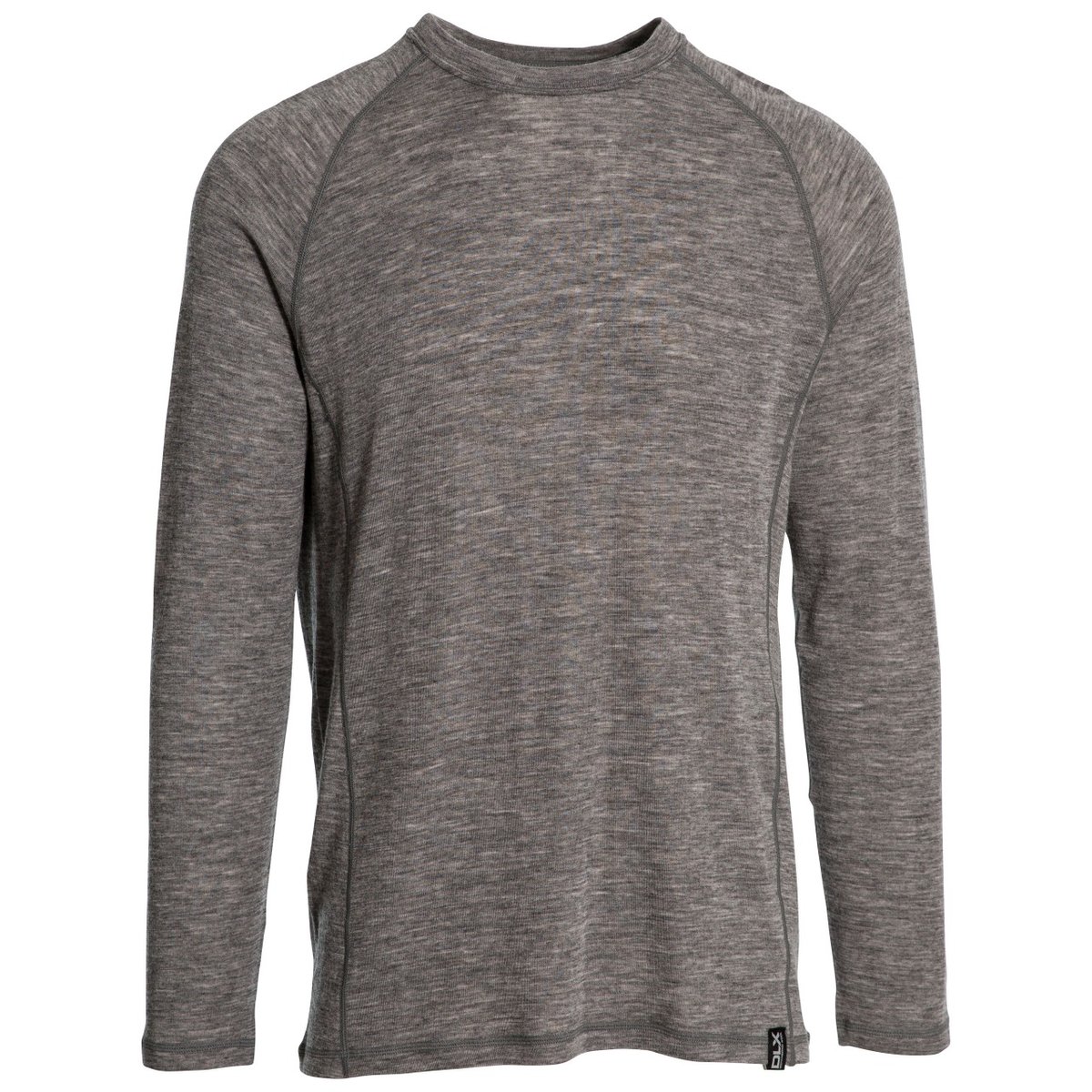 Maillot de corps manches longues WEXLER gris chiné, TRESPASS