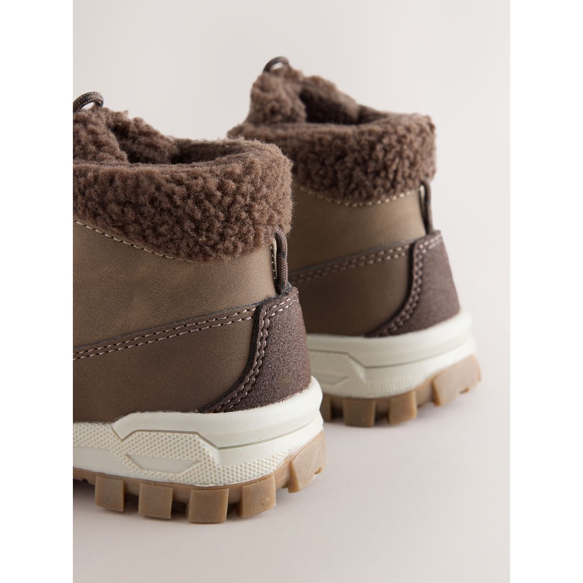 Bottines de marche à lacets marron, NEXT