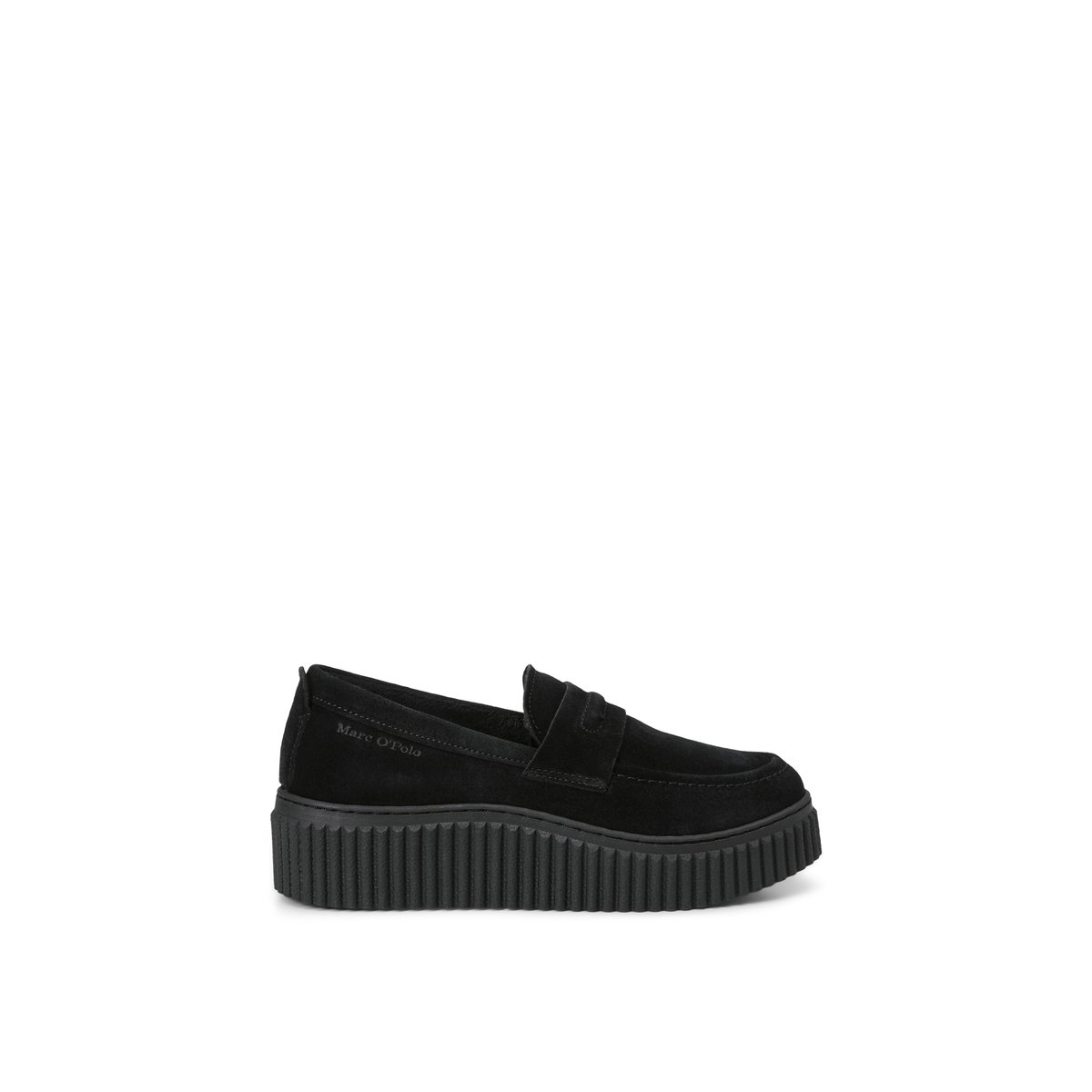 Mocassins Bianca avec une doublure chaude et moelleuse noir, MARC O'POLO