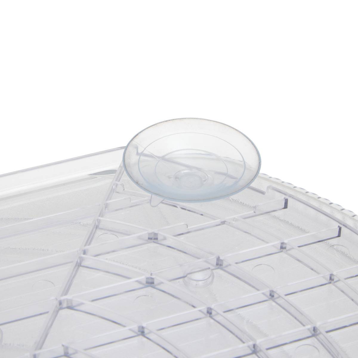 Organiseur pivotant ovale SMART FRIDGE transparent, 5FIVE SIMPLY SMART