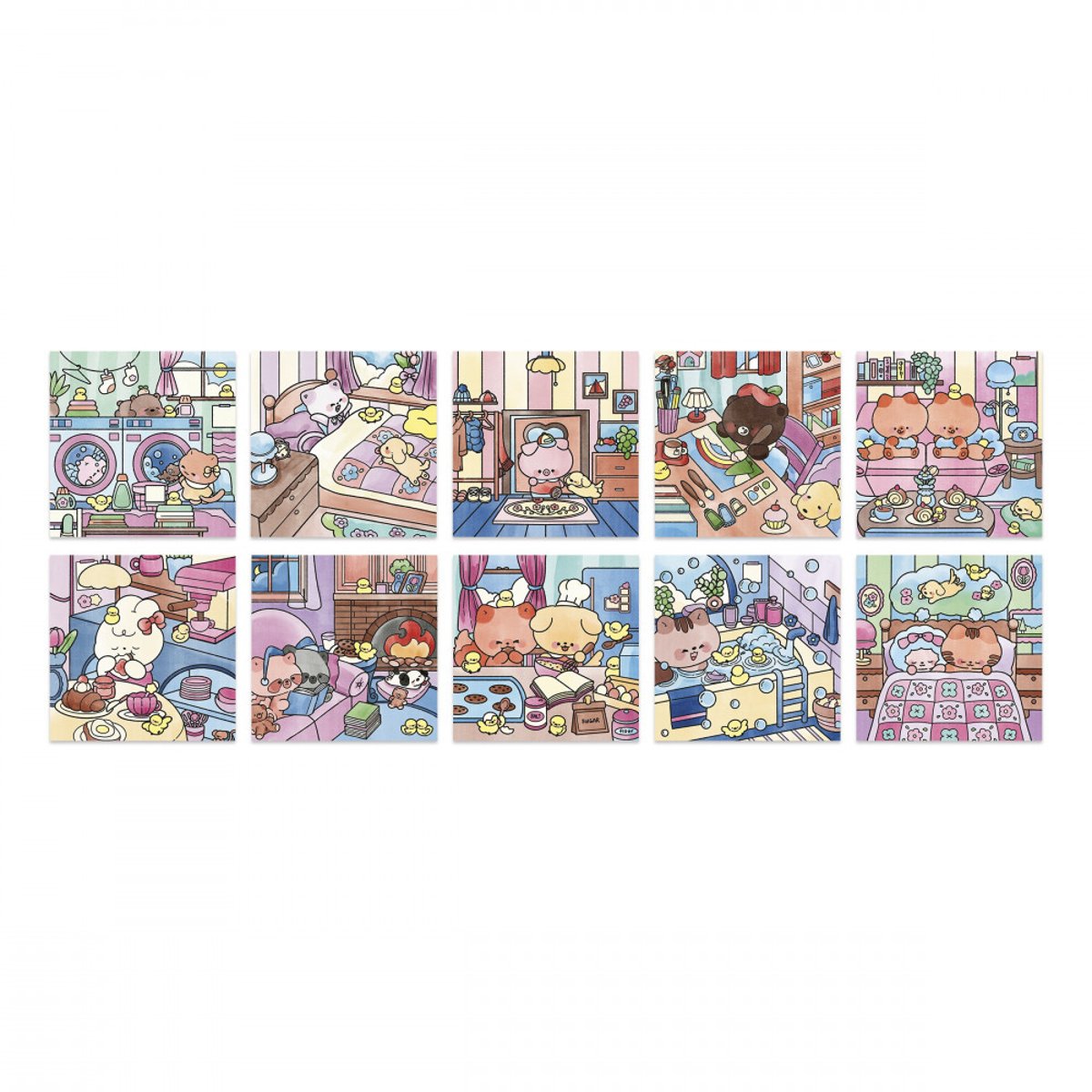 Peinture Cosy Aquarelle Swette Home couleur unique, JANOD