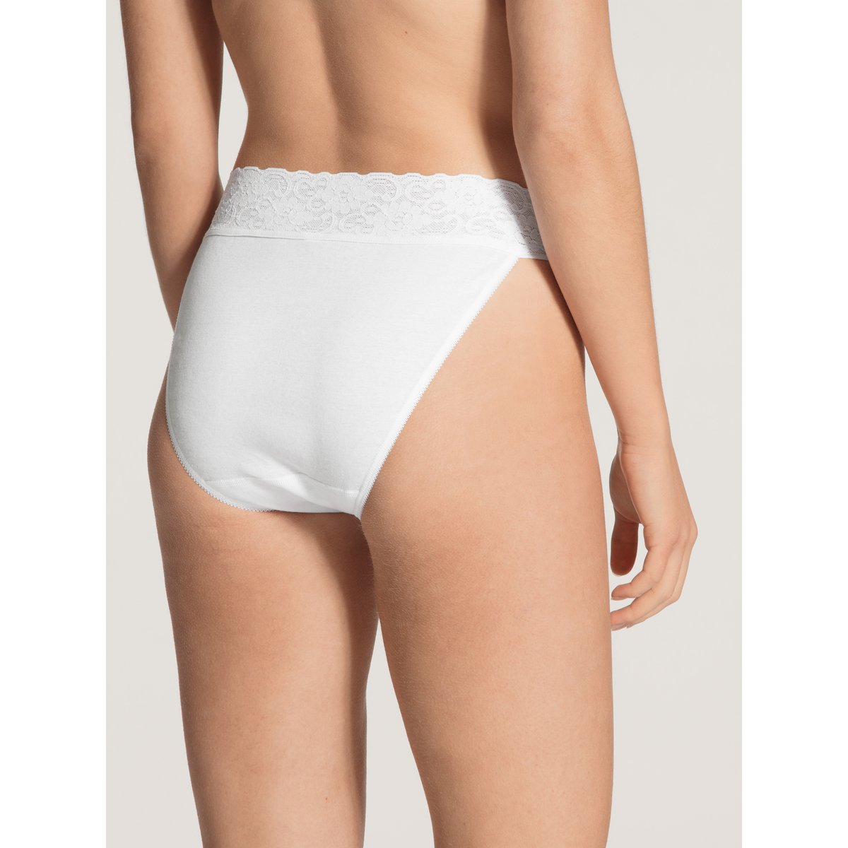 Culotte Coton ICONICS blanc, CALIDA