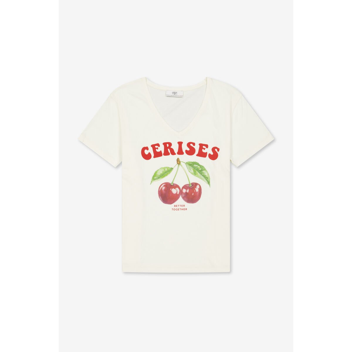 Tee-Shirt ALYNE off white, LE TEMPS DES CERISES