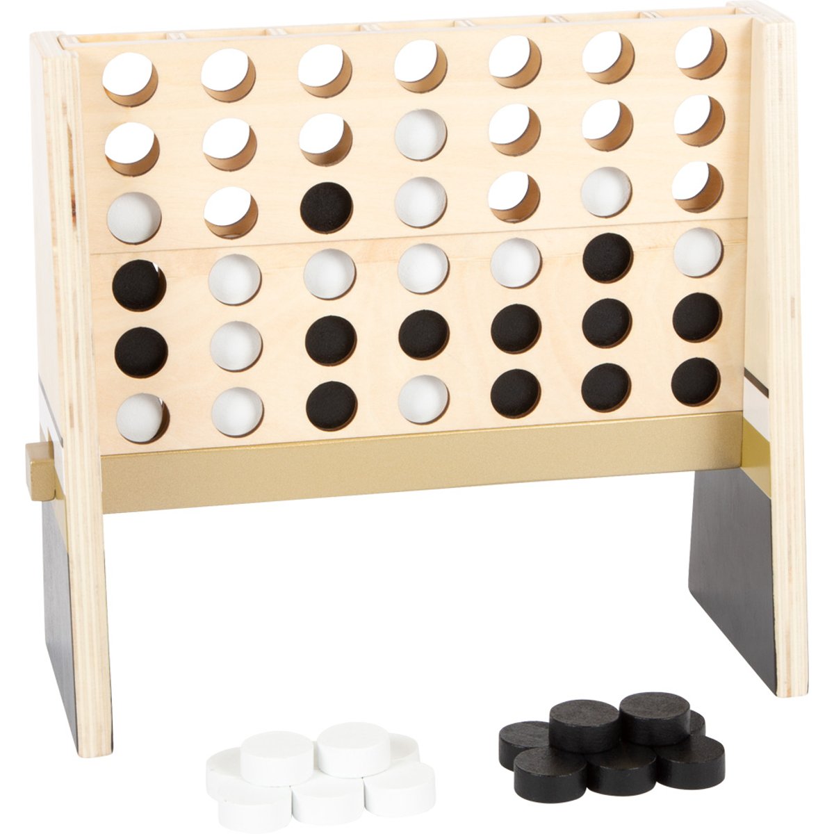 Puissance 4 Gold Edition beige, SMALL FOOT COMPANY