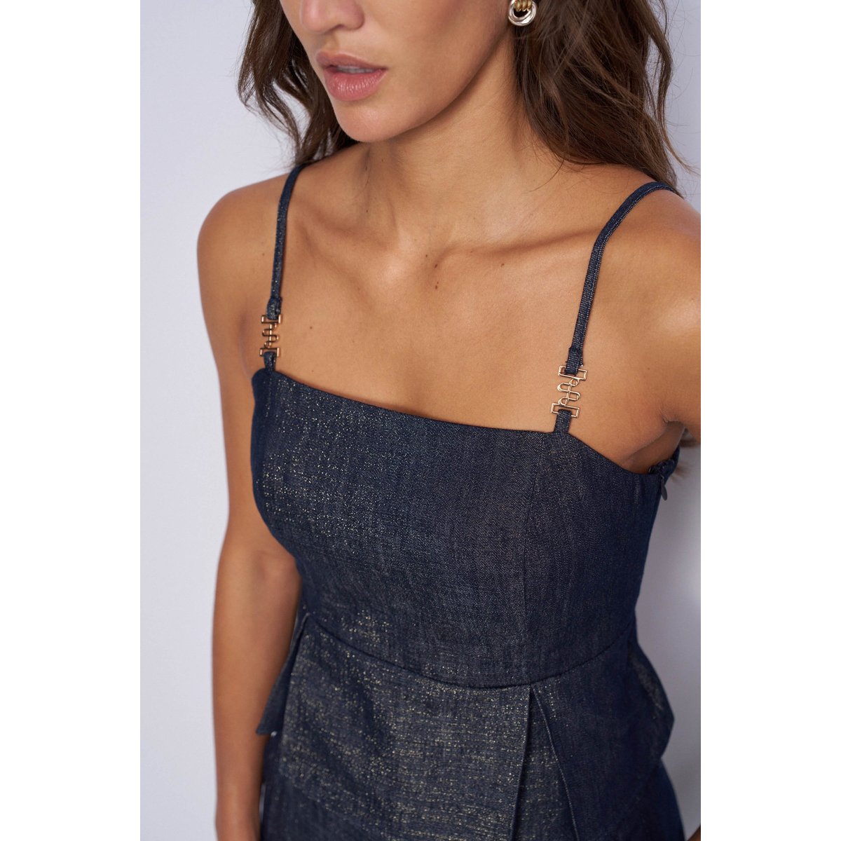 TOP EN DENIM bleu foncé, SALSA JEANS