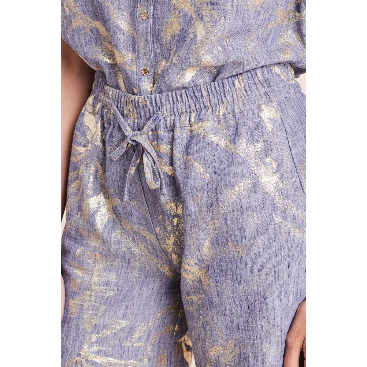 Short taille haute bleu lavande, BREAL