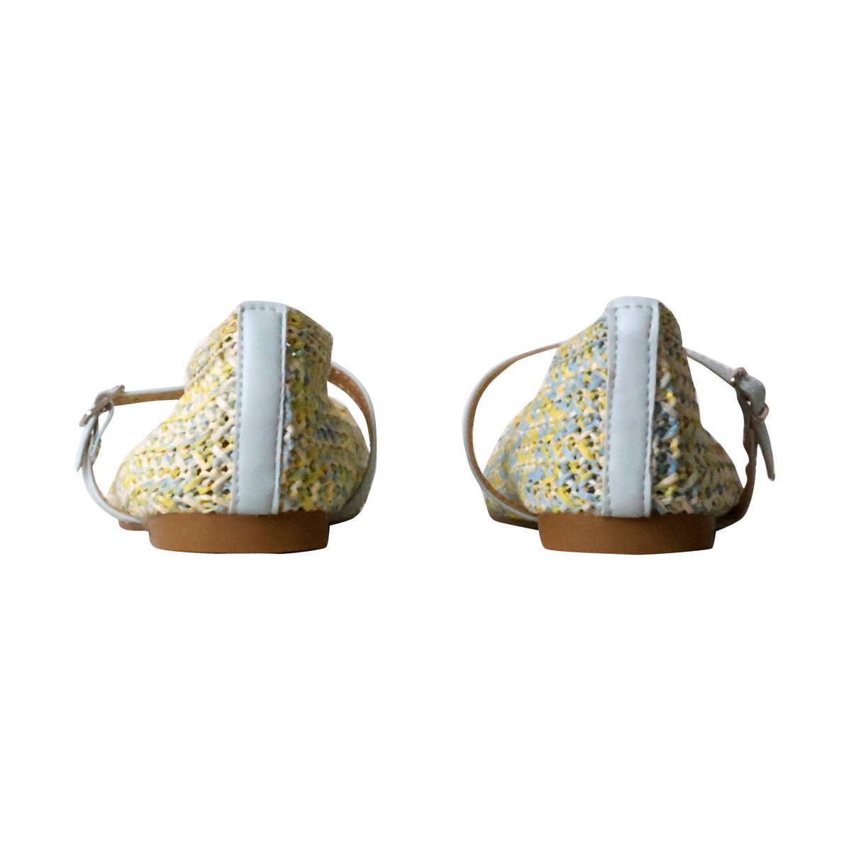 Ballerines Plate à Brides bleu, ENZA NUCCI