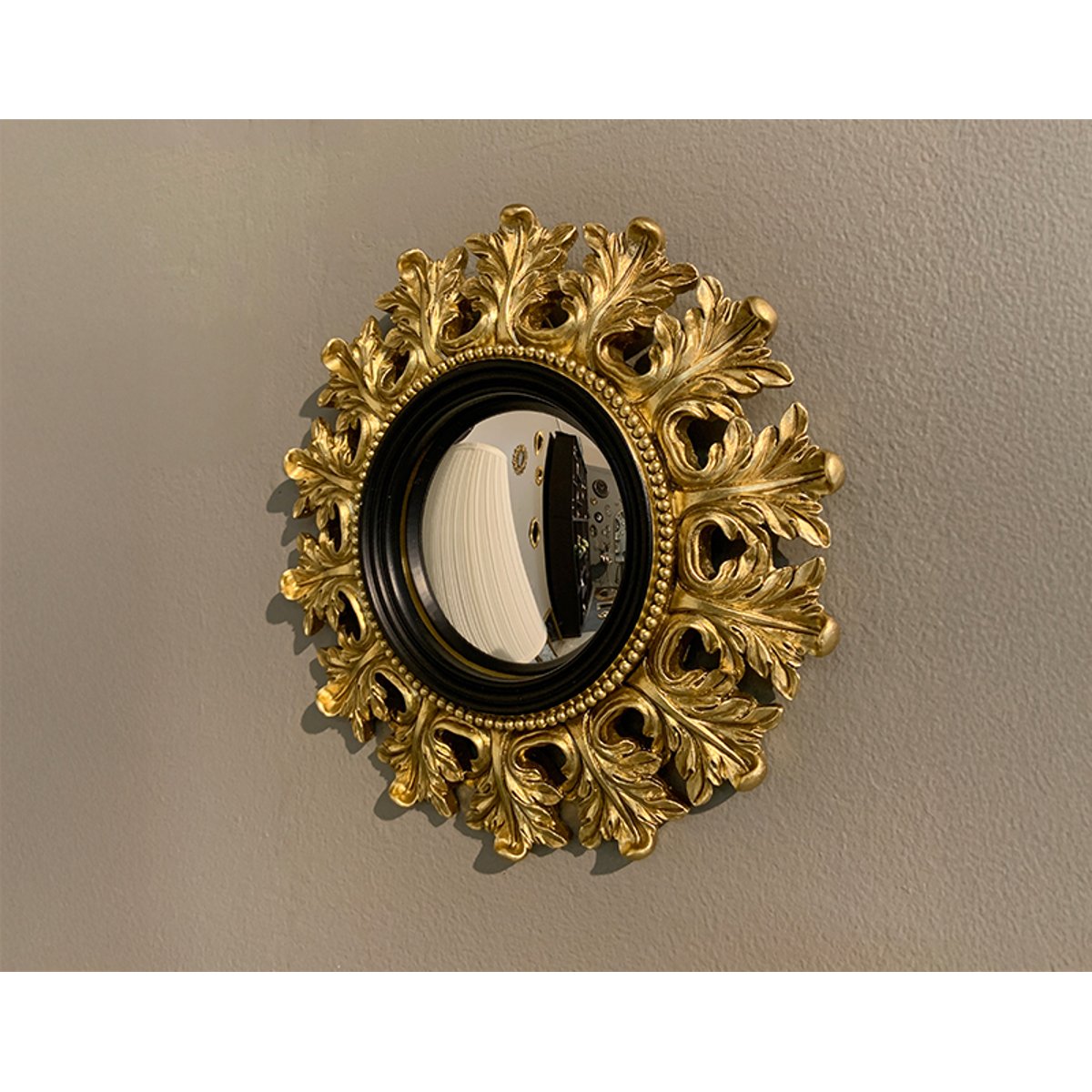 Miroir convexe 20.5cm or, EMDE