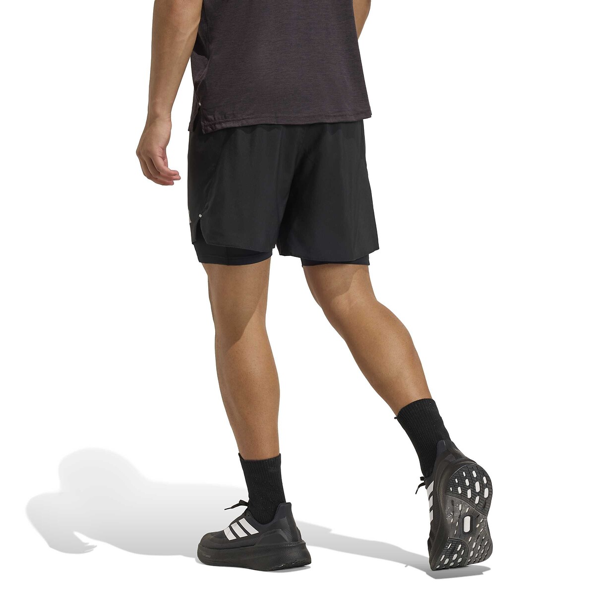 2-in-1 Running Shorts black, adidas Performance