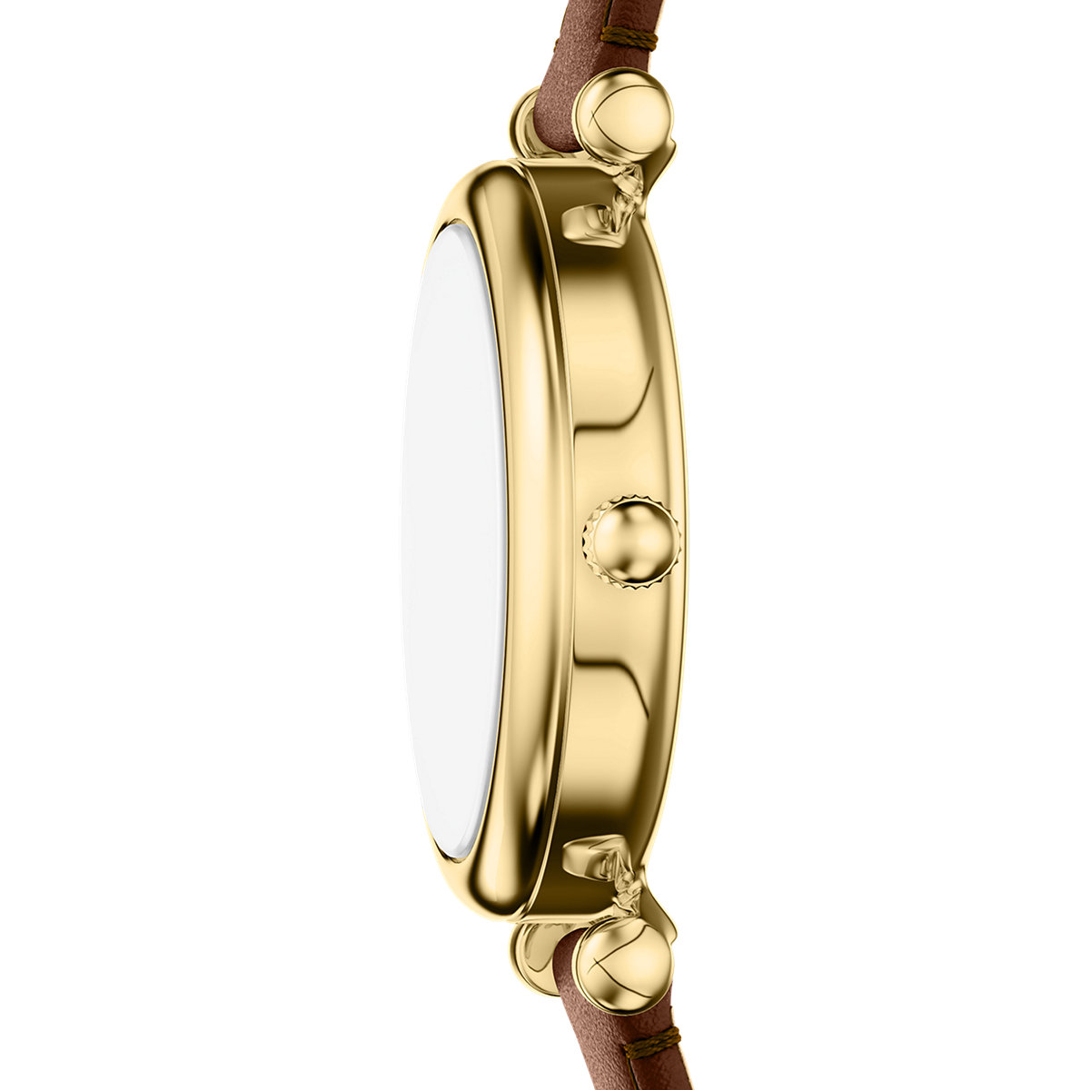 Montre Analogique CARLIE doré blanc marron, FOSSIL