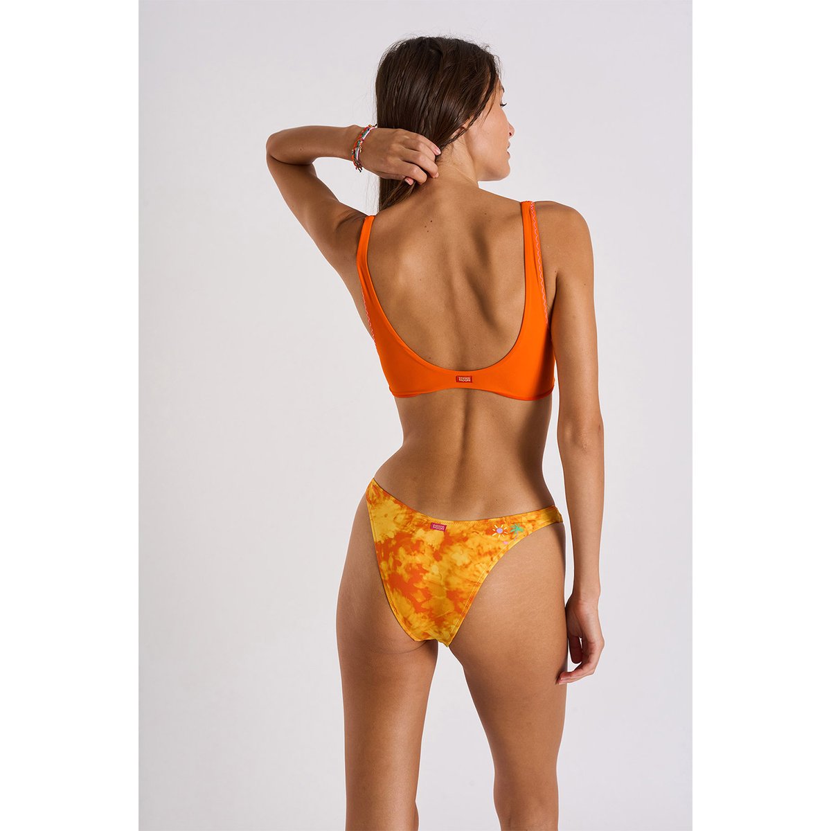 Haut de maillot brassière Nouo - BEACHCLUB orange, BANANA MOON