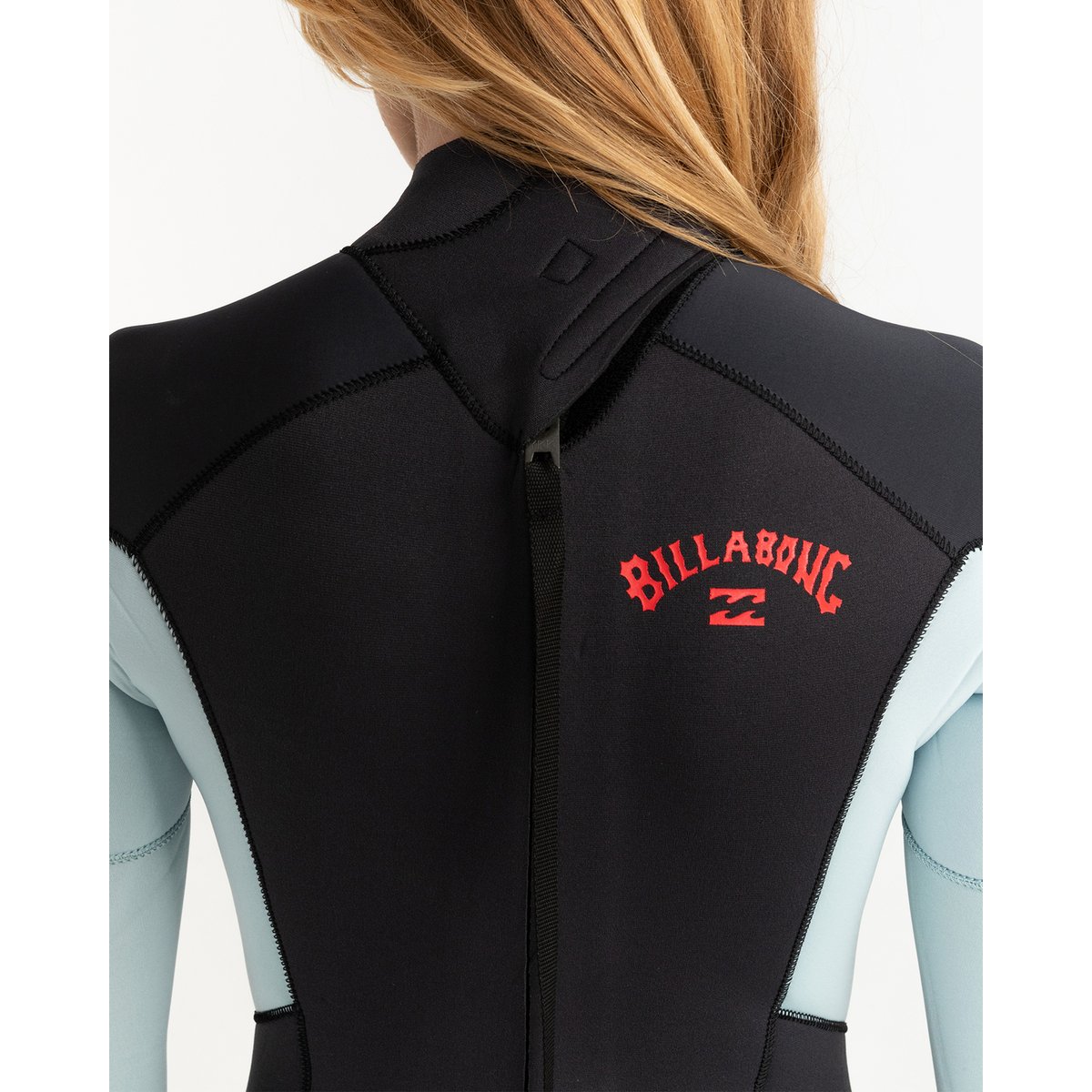 Combinaison back zip 5/4MM LAUNCH gris grey, BILLABONG