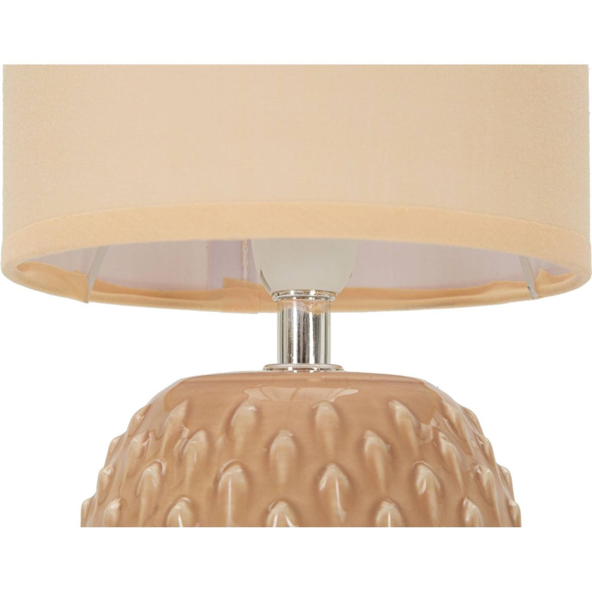 Lampe de chevet en céramique relief MODERN pêche, RECOLLECTION