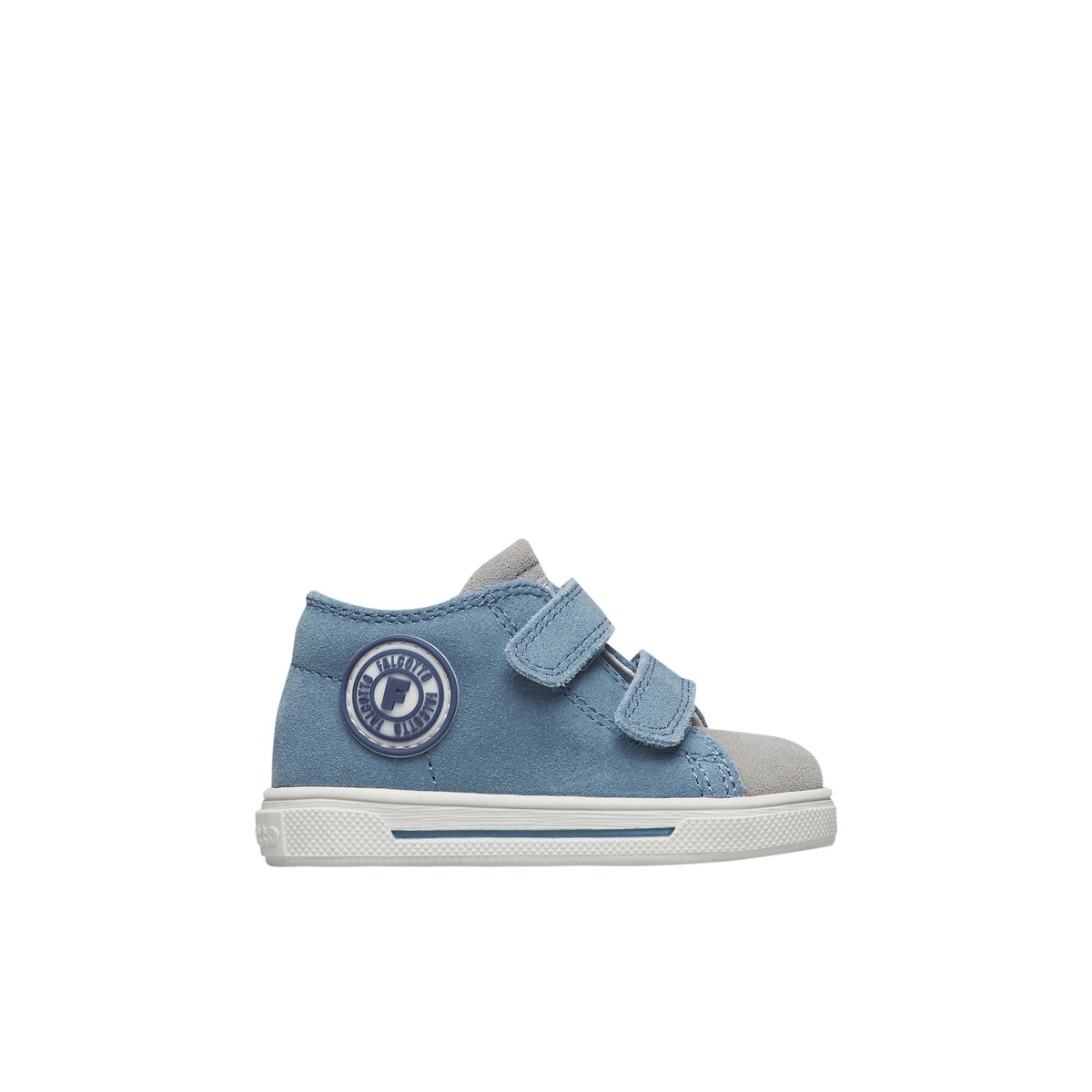 Sneakers en daim MICHAEL 3. gris-bleu-, FALCOTTO