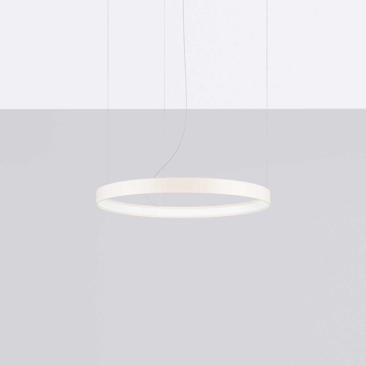 Lustre Aluminium Beige LED 1 Rio beige, EDEN