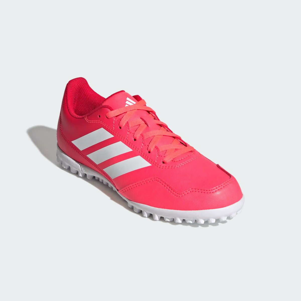 Chaussures De Hockey Sur Gazon Youngstar Rise Enfants solar turbo / cloud white / pure ruby, adidas Performance