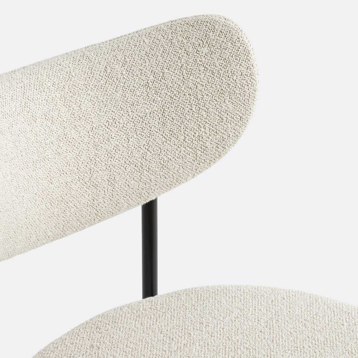 Lot de 2 chaises tissu texturé, Albane ecru, LA REDOUTE INTERIEURS