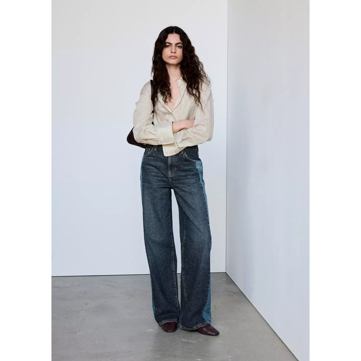 Jeans remira bleu foncé, MANGO