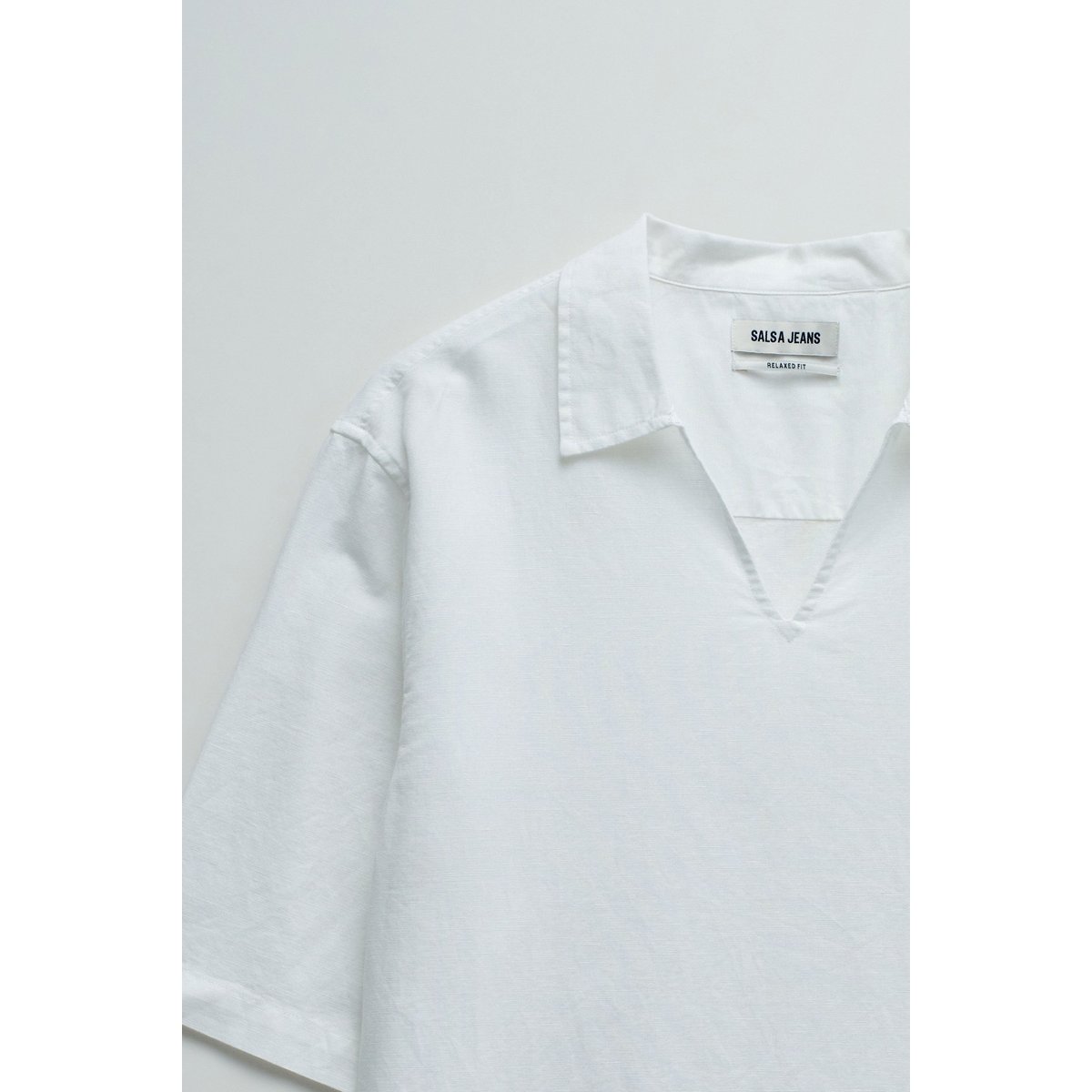 CHEMISE EN LIN blanc, SALSA JEANS