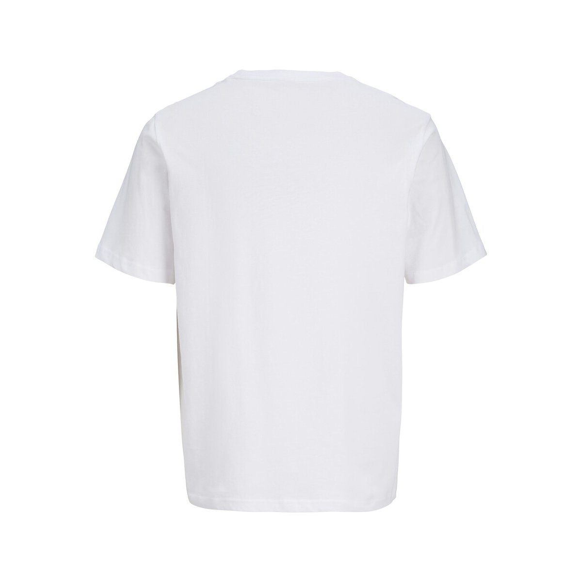 T-shirt manches courtes, imprimé devant blanc, JACK & JONES JUNIOR