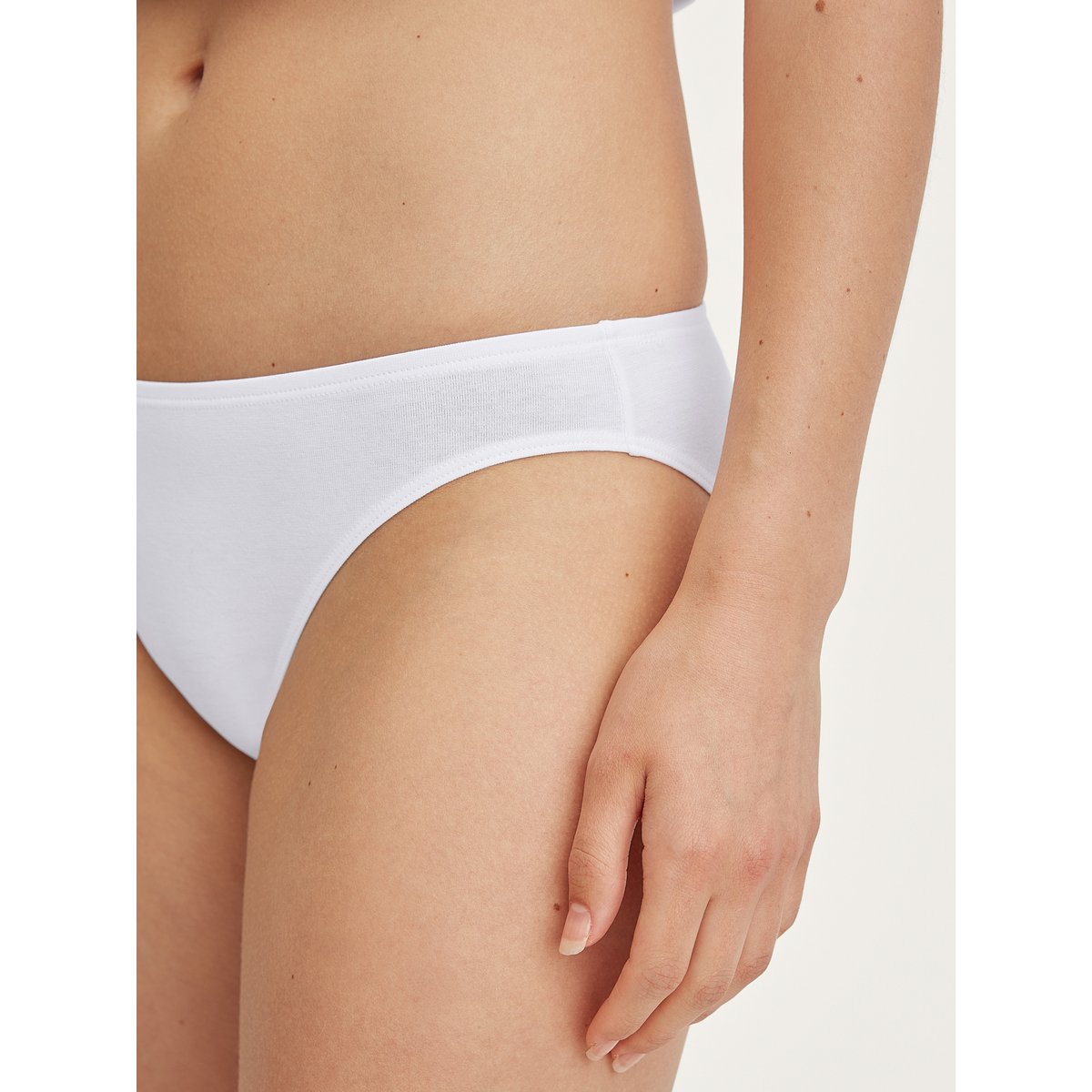 Culotte Coton ESSENTIAL COTTON blanc, CALIDA