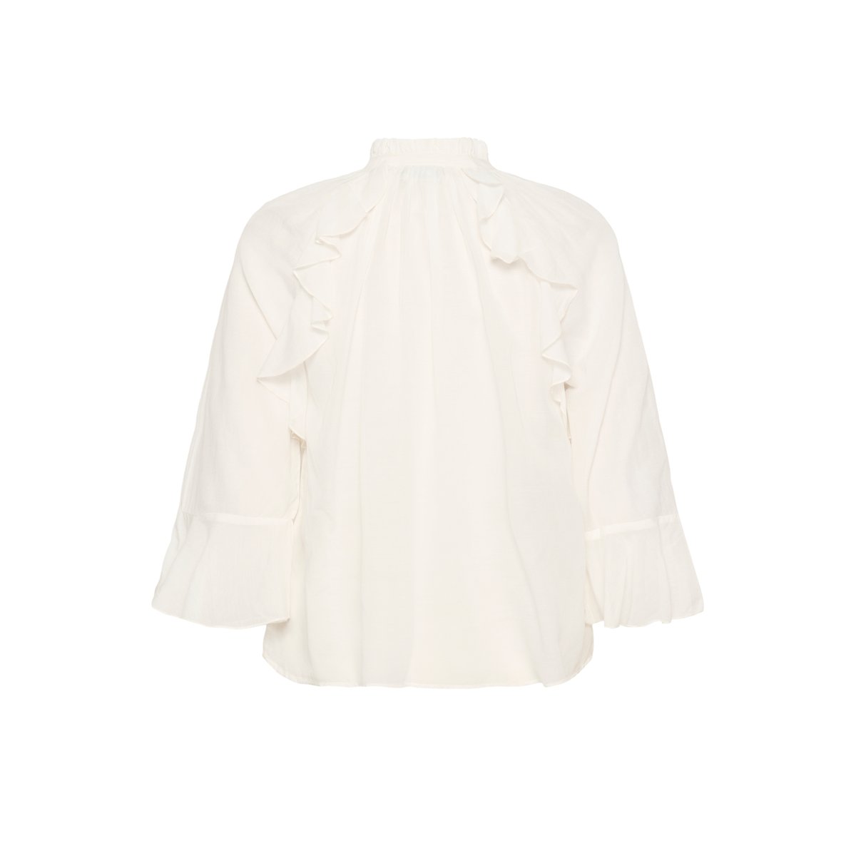 Blouse à manches longues blanc chalk, KAFFE