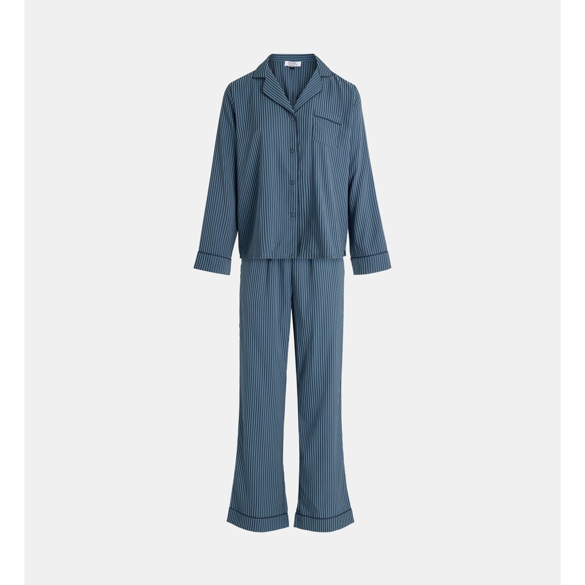 Pyjama long diova bleu, GALERIES LAFAYETTE