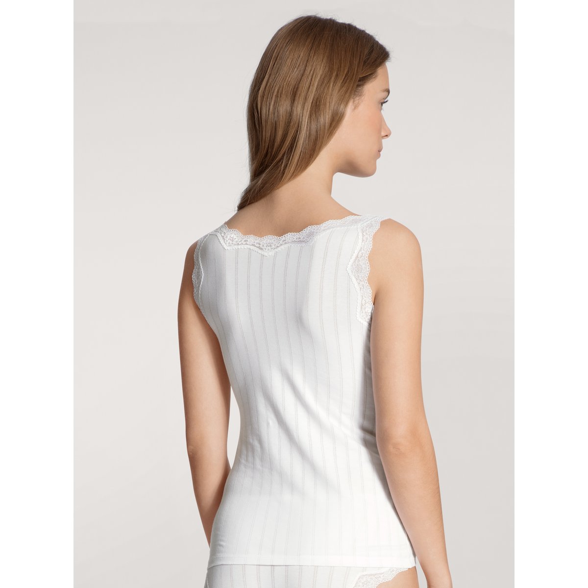 Débardeur sans manches Coton ETUDE XTRA blanc, CALIDA