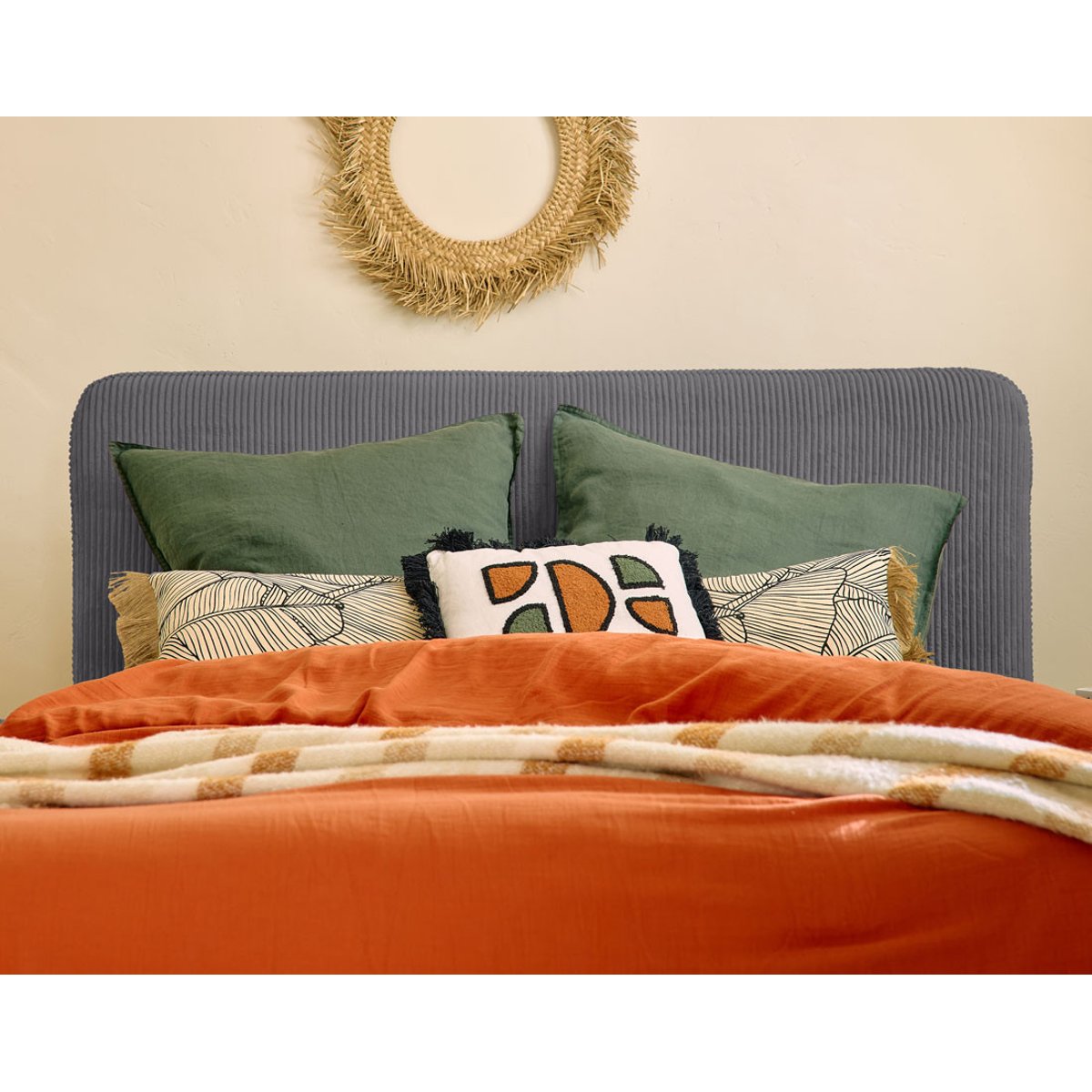 Lit coffre - GOYAVE gris anthracite, BEST MOBILIER