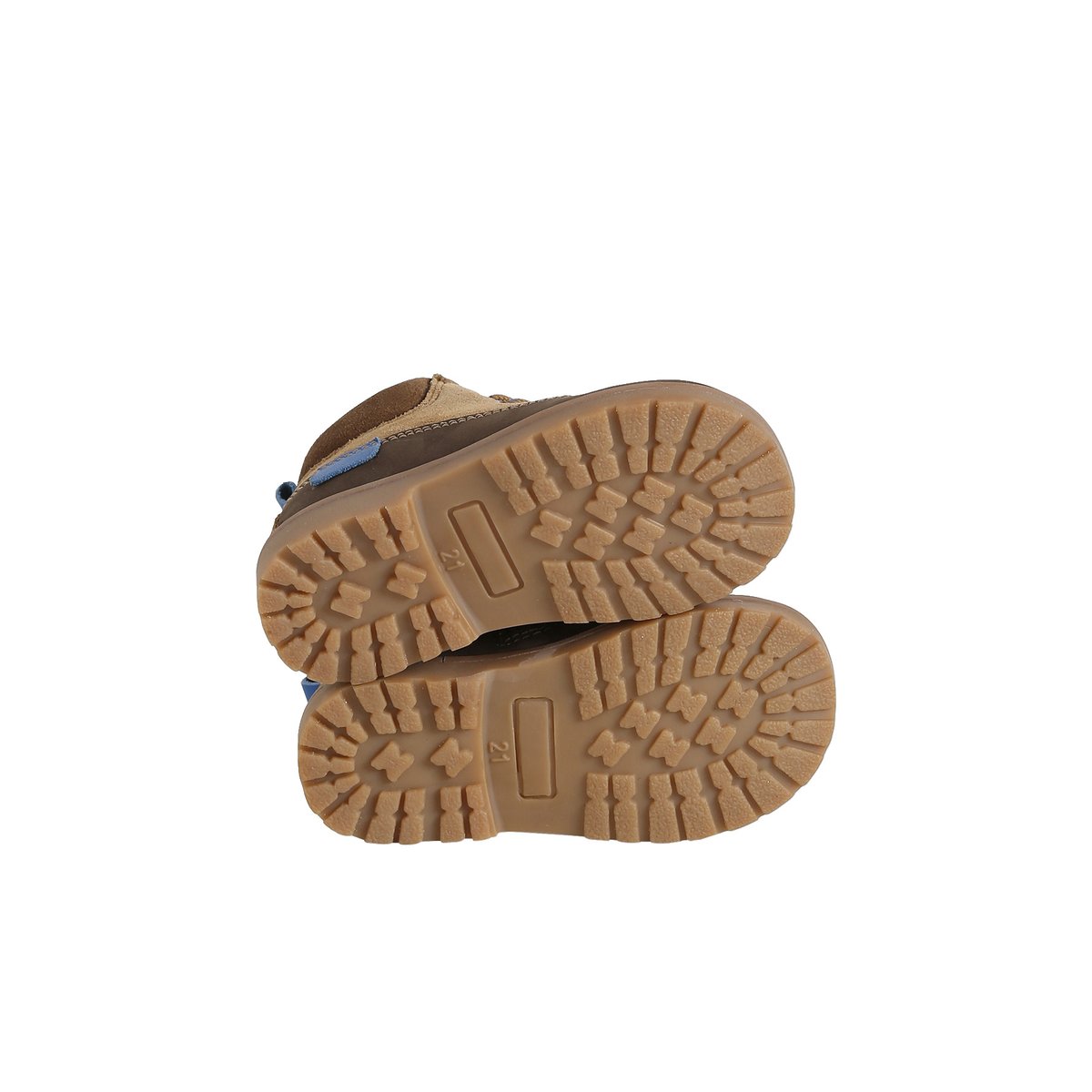 Boots premiers pas cuir brun, VERTBAUDET