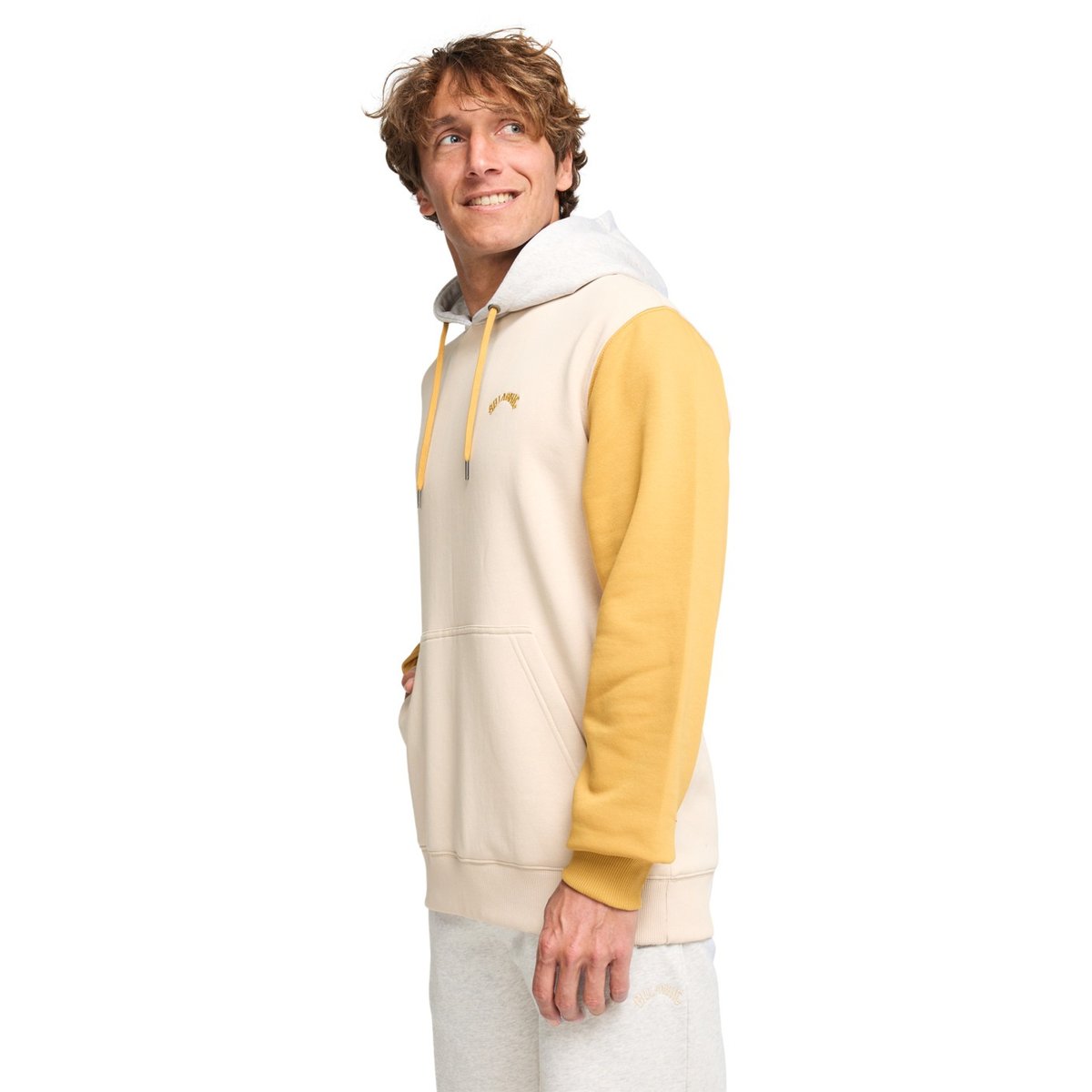 Sweat ARCH BLOCK PO beige chino, BILLABONG